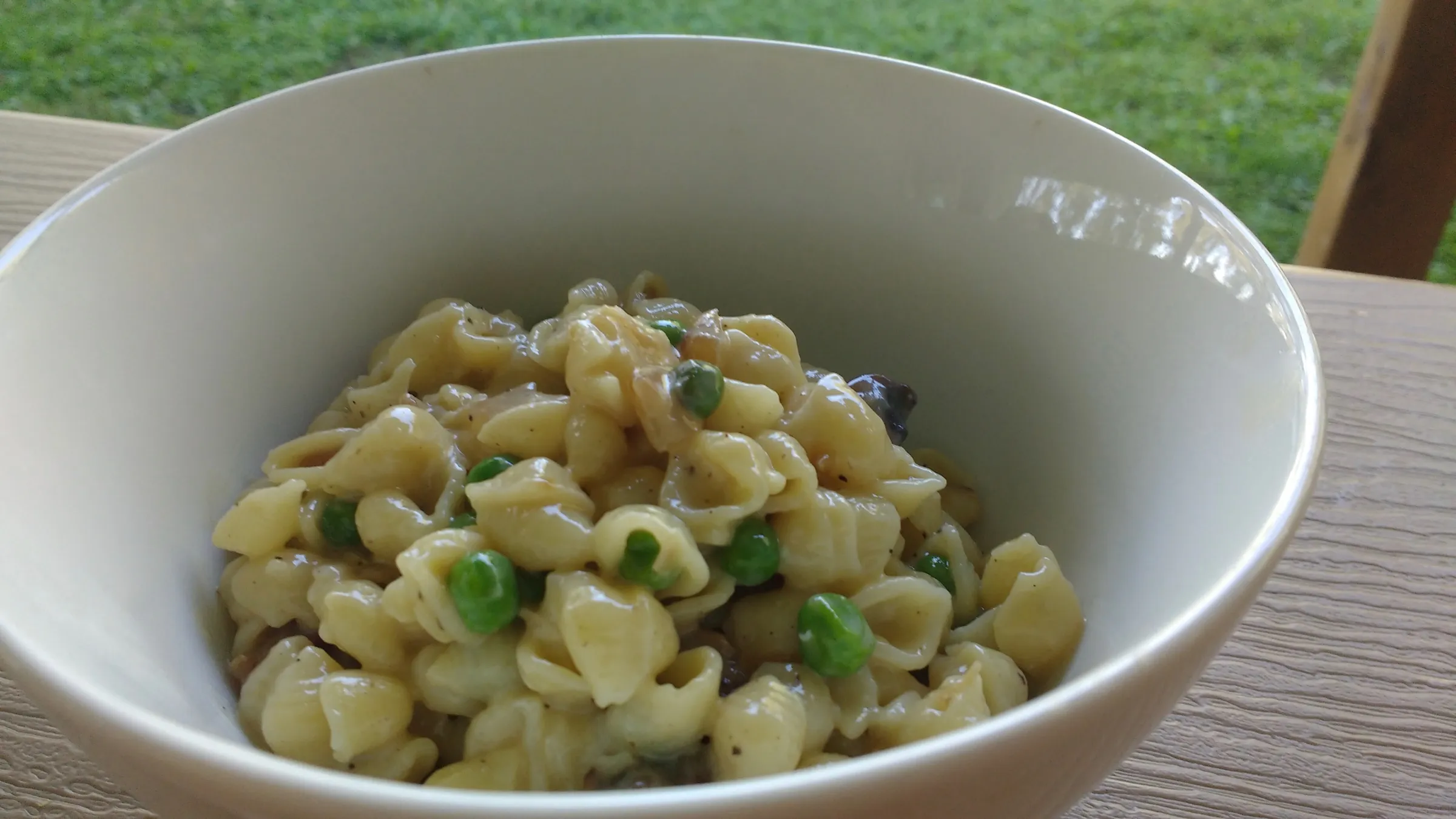 Wheely good spaghetti carbonara