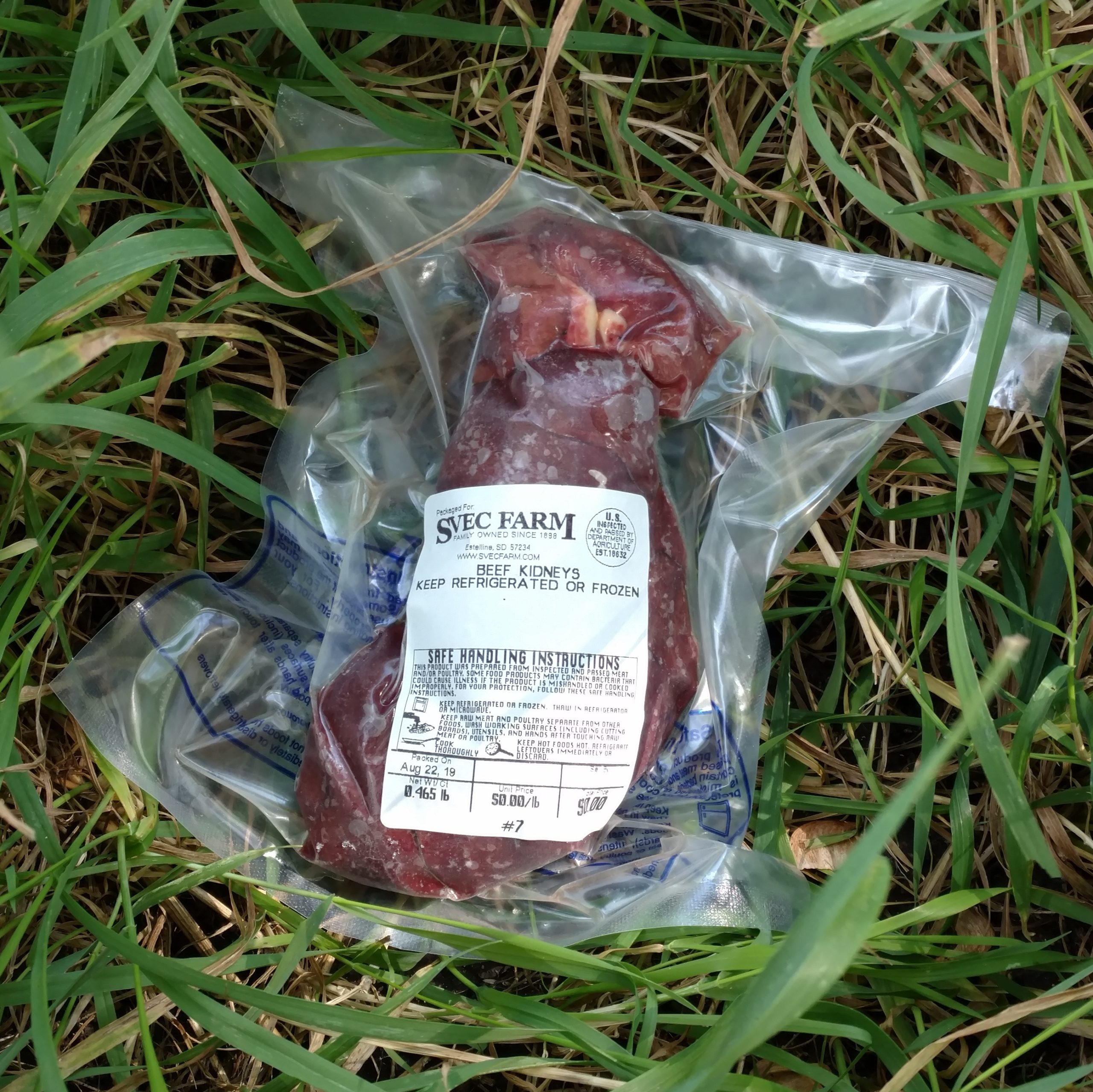 Beef kidney, 1 lb